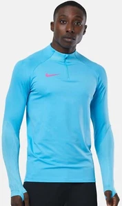 $75 Nike Dri FIT Strike 1/4 Zip Soccer Drill Top Blue DV9225-416 Men’s XL - Picture 1 of 12