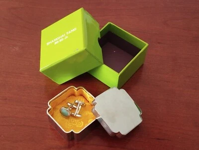 Shanghai Tang Jade Cufflinks - image 1 of 4