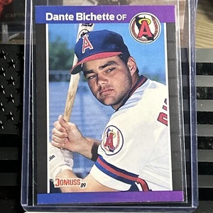 DANTE BICHETTE 1989 Donruss #643 EX-NM MLB California Angels - Picture 1 of 10