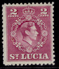 St. Lucia Gvi Sg147, 2C Magenta, Nh Mint.