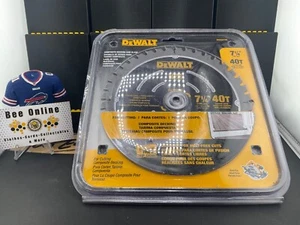 Hoja de cubierta compuesta DeWALT DWA31740 etiqueta negra rara 7-1/4" nueva 🐝 - Imagen 1 de 2