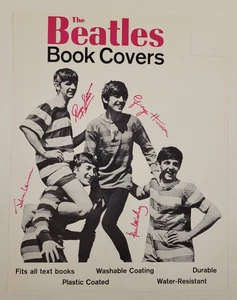 1964 BEATLES BOOK COVERS Rare PROMO POSTER AD McCartney JOHN LENNON Ringo Star + - Picture 1 of 6