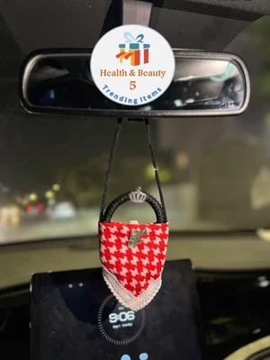Jordan traditional keffiyeh Rear View Mirror Car Charm شماغ اردني تعليقة سياره - Image 1 of 4