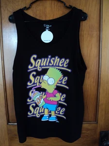 Bart Simpson Tank Top Shirt - Gr. Medium - Neu mit Etikett - Bild 1 von 5
