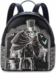 Mochila Hatbox Fantasma Brilla en la Oscuridad Mansión Embrujada Loungefly Parks Disney - Imagen 1 de 9