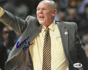 Signed George Karl 8x10 Denver Nuggets Autographed Photo w/JSA COA - Picture 1 of 1