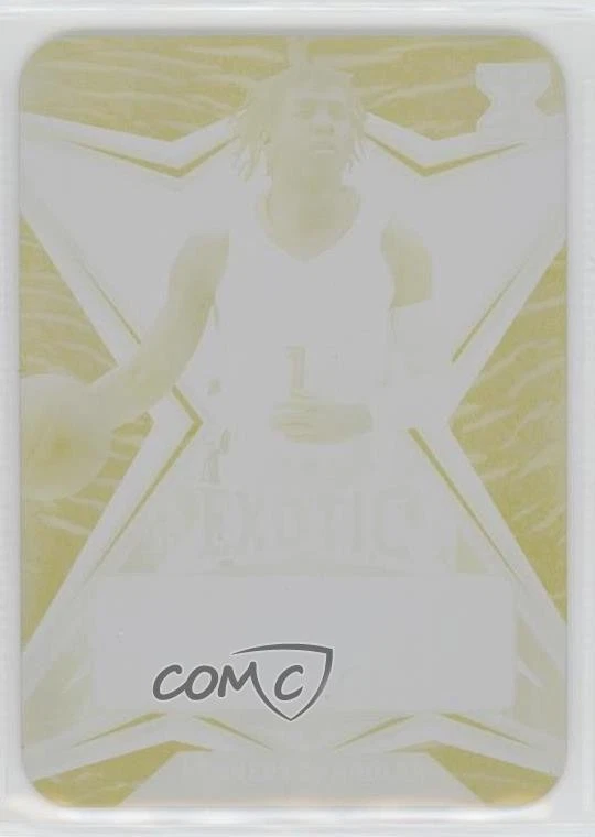 2022 Leaf Exotic Printing Plate Yellow Tiger 1/1 Kennedy Chandler Rookie RC 4z8 - Image 1 of 3