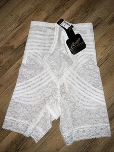 Rago Style 6207 - High Waist Beinformer extra feste Formgebung, weiß, L/30 neu mit Etikett $ 65 - Bild 1 von 10