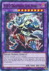 D/D/D Dragonbane King Beowulf - SDPD-EN041 - Ultra Rare - 1st Edition - Damaged - Picture 1 of 1