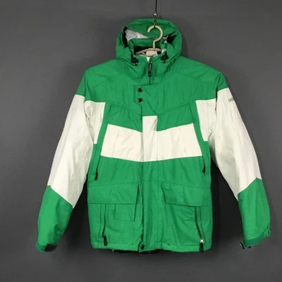 Sessions Ridge Series 3-in-1 Jacket Mens Small Green White Recco Waterproof Snow - Image 1 of 4