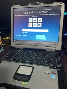 Panasonic Toughbook Laptop MK3 CF-30 Laptop 1.60GHz 4GB 160GB - Picture 1 of 3