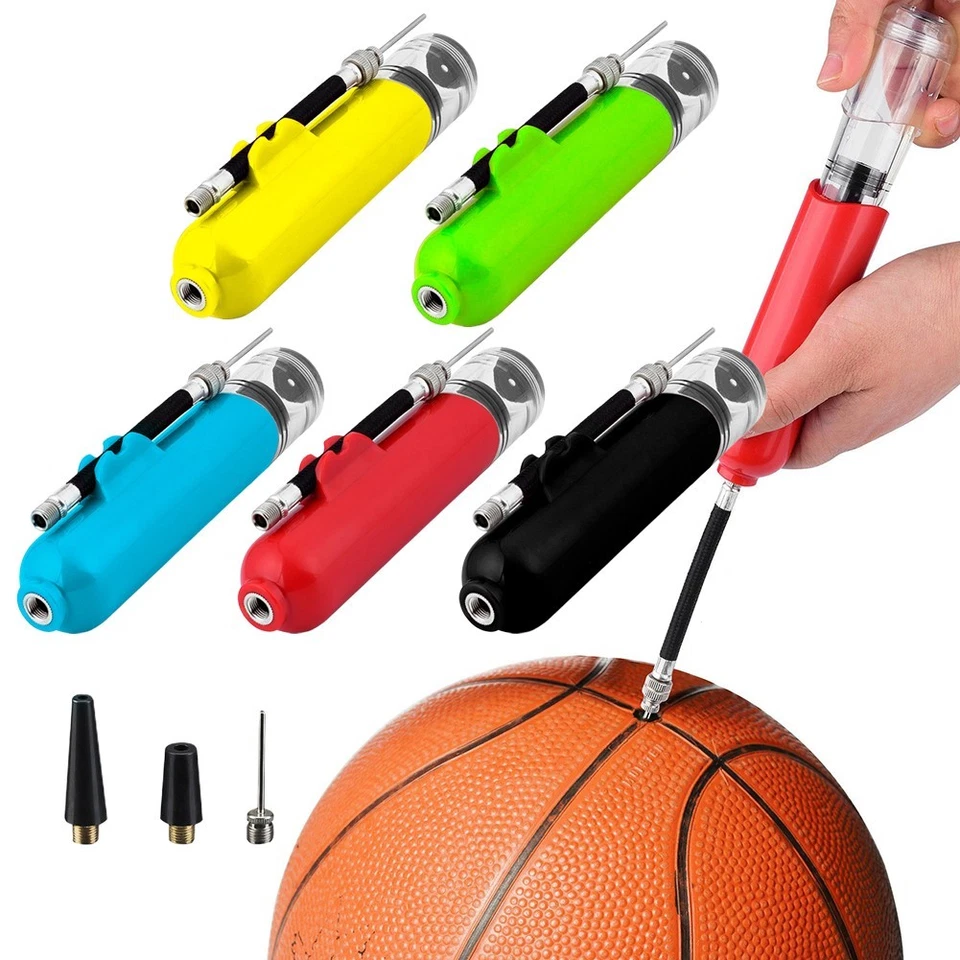 Basketball Inflator Air Pump Dual Action Football Volleyball 100g 16*3.5cm - image 1 of 4