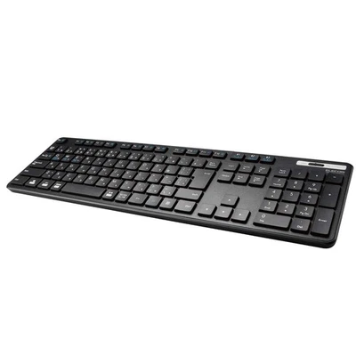 ELECOM Wireless Keyboard Bluetooth Full Keyboard with Numeric Keypad Thin Membra - Image 1 of 4