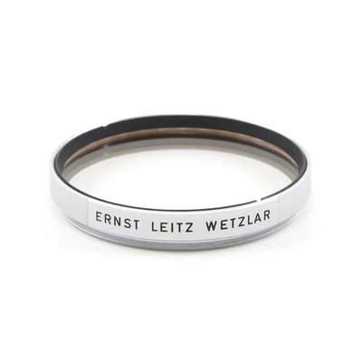 LEITZ E41 UV FILTER CHROME 13205 #5529 - Image 1 of 4