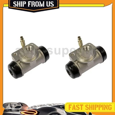 Cilindros de rueda de freno de tambor trasero 2 piezas para Nissan 720 1983-1986 2,4 L tracción trasera Foto 1 de 4