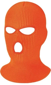 Máscara facial completa de 3 agujeros Gorra de esquí de invierno Gorro de pasamontañas Sombrero táctico cálido EE. UU. - Imagen 1 de 7