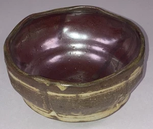 Japanese Matcha Chawan Plum Tea Bowl Hand Thrown Ceremonial Vintage Hand Signed - Picture 1 of 13