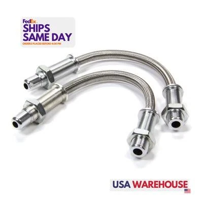 Auto-Loc AUTDLOOMBL, 2 Pack Natural Stainless Steel Door Loom Stainless Performa - Image 1 of 4