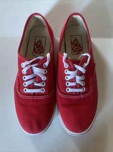 Vans authentisch Racing rot Damen Größe 5,5 - Bild 1 von 6