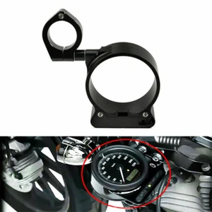 Balck Speedometer Relocation Mount Bracket Kit For Harley Sportster XL 883 1200 - Picture 1 of 9