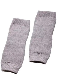 Kniewärmer grau Schafwolle - Bild 1 von 5