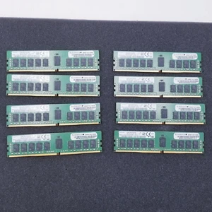 Lot of 8 SAMSUNG 16 GB 1RX4 PC4 2400T RC1-11-DC0-M393A2K40BB1-CRC0Q-SERVER RAMs - Picture 1 of 5