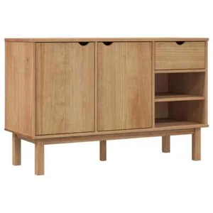 OTTA Pine Wood Sideboard Kitchen Buffet Cabinet Storage Drawers Cupboard Rack - Picture 1 of 6