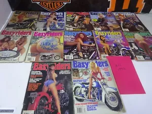 Vintage 1992 Easyriders Magazines ALL 12 Total - Imagen 1 de 15