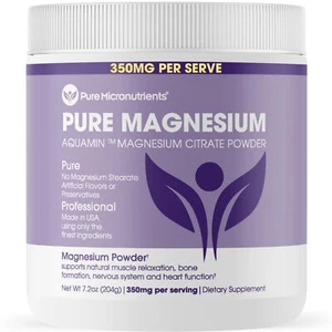 Pure Magnesium Citrate Powder to Support Sleep Muscle & Bone Health Energy He... - Picture 1 of 9