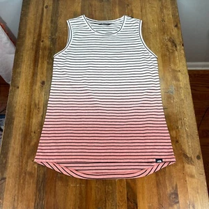 The North Face Tank Top Womens Small Striped Ombre Sleeveless Casual - Picture 1 of 10