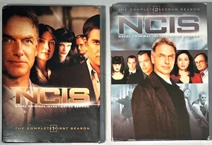 NCIS Complete First & Second Season 1+2 DVD Box Sets , 2006, 6-Discs in Each Set - Picture 1 of 16