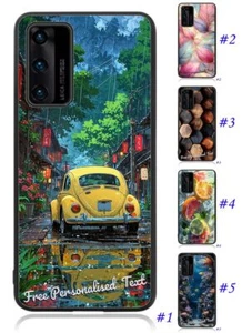 Personalised Text Phone Case for Huawei Nova 3e/3i/5T Series - Picture 1 of 11