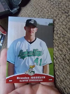 2009 Clinton Lumberkings BRANDON JOSSELYN  UPDATE CARD HARD TO FIND  - Picture 1 of 2