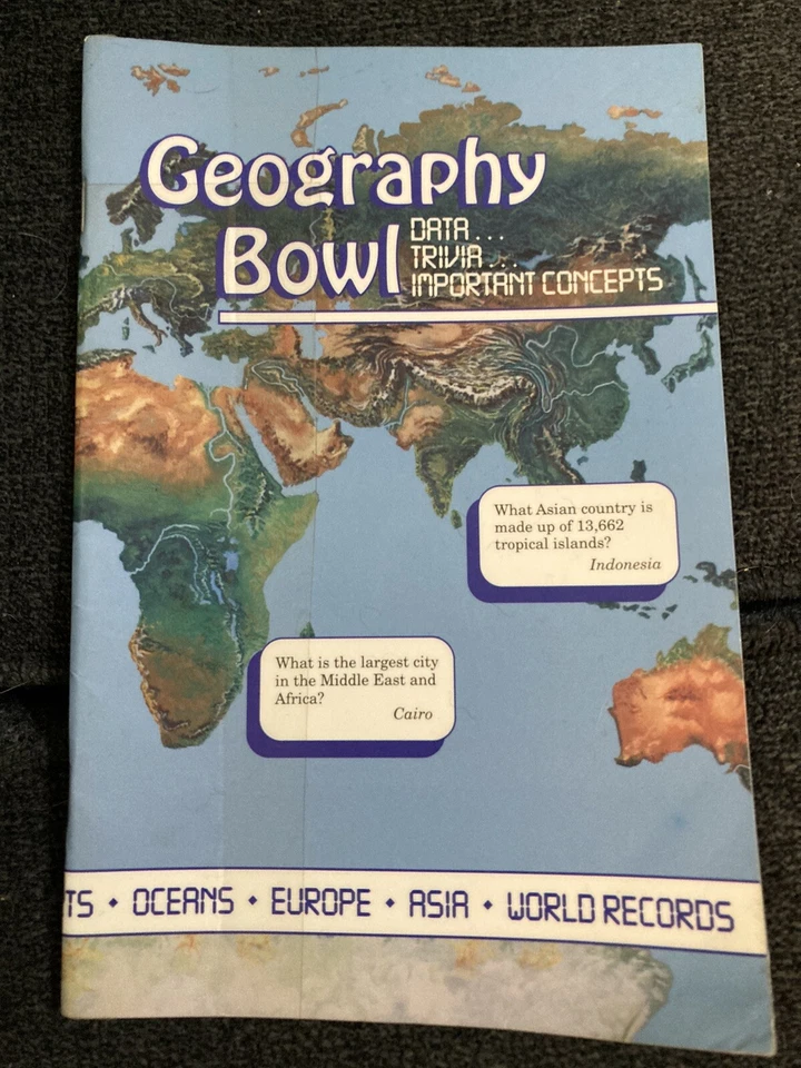 Abeka Geography Bowl Book for Grades 5th to 8th VG condition - Image 1 of 1