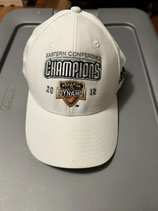 Houston Dynamo Sombrero MLS Adidas 2012 Campeones Adulto Unisex Blanco Gorra/Sombrero OSFM - Imagen 1 de 3