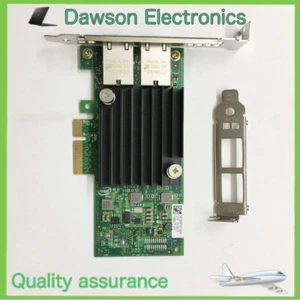 X550-T2 Intel 10Gb Ethernet Converged PCIe Network Adapter X550T2 X550T2 BLK - Picture 1 of 4
