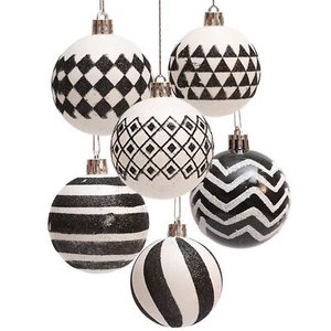 Christmas Decorative Pendants Portable Christmas Tree Ball Ornaments - Picture 1 of 14