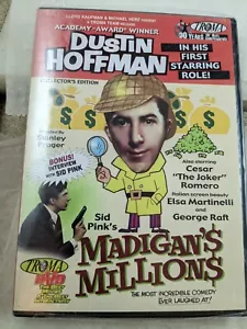 Madigan's Millions (DVD, 2005, Troma) Cesar Romero/Dustin Hoffman! NEW SEALED - Picture 1 of 3