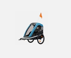 hamax Kinderfahrradanhänger Avenida ONE Fahrradanhänger Anhänger Petrol Blue - Bild 1 von 3