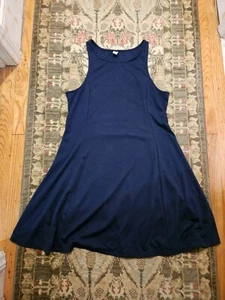 Women's Old Navy Dark Blue Sleeveless Dress Size XL - Picture 1 of 9