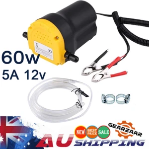 12V Portable Electric Oil Transfer Extractor Fluid Suction Pump Diesel Siphon AU - Picture 1 of 16