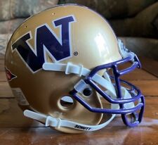 University Of Washington Huskies Gold NCAA Schutt Authentic MINI Football Helmet