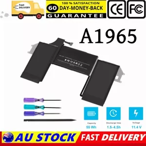 Replacement A1965 Battery for Apple MacBook Air 13" A1932 2018 2019 - Picture 1 of 14