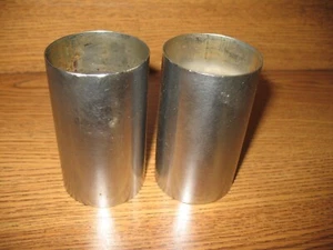 1968 CB350 K0 FRONT FORK BOTTOM CASE COVER SET HONDA SUPER SPORT CB 250 350 - Picture 1 of 5