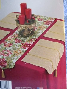 Simplicity It's So Easy Pattern A8011 One Size Table Runner and Placemat Uncut - Picture 1 of 2