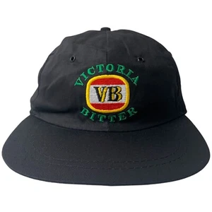 Vintage VB Victoria Bitter Cap Beer Australia Adjustable Strap Hat 90s DEADSTOCK - Picture 1 of 7