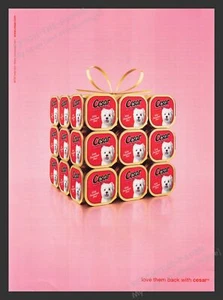 Cesar Hundefutter Geschenk 2000er Print Werbung Anzeige 2007 - Bild 1 von 1