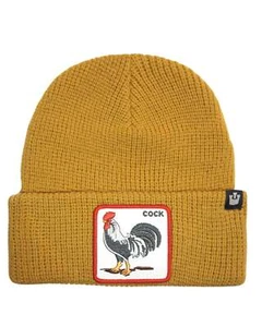 Cap Goorin Bros. The Cock Beanie Man Acrylic Blend Brown - Picture 1 of 3