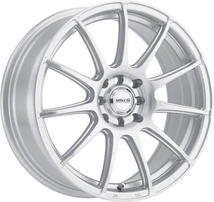 14x6 +38 Maxxim Winner 4x100,4x114.3 Full Silver Wheels (Set of 4) - Picture 1 of 2