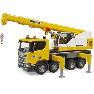 Bruder 03571 Scania Super 560R Autogru Liebherr con luci e suoni veicolo da Lavo - Foto 1 di 1